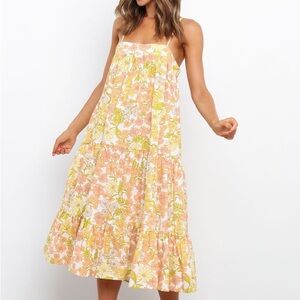 Hector Dress Yellow Maxi Dress size XS